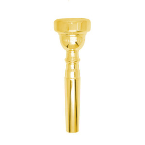 ARNOLDS & SONS Gold plated Trumpet Mouthpiece